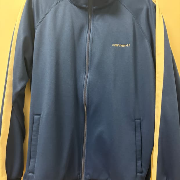 칼하트 wip 블루 트랙탑 L