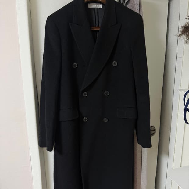 24fw 아워레가시 웨일 코트 블랙 50