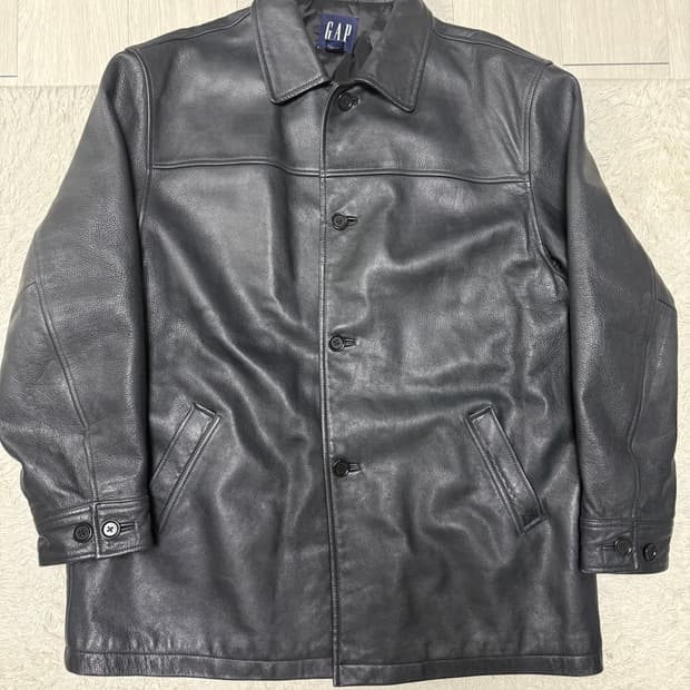 (XL) gap 올드갭 레더 카코트 코트