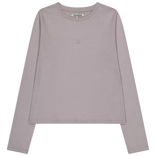 코이세이오 심볼 로고 롱슬리브 라이트퍼플