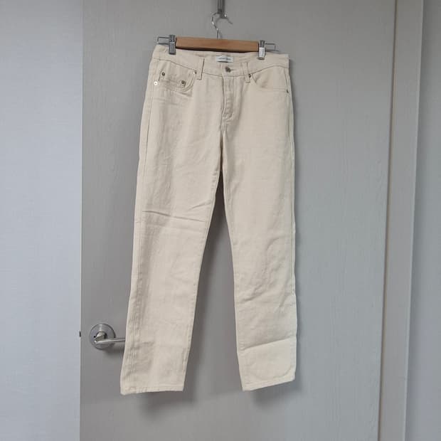 크림색 데님 30인치 (남녀공용)