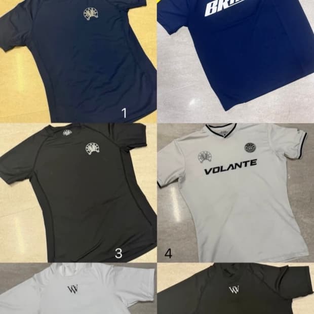 (6종) 볼란테,본투윈 기능성 반팔티 6장 총금액 : 150,000원