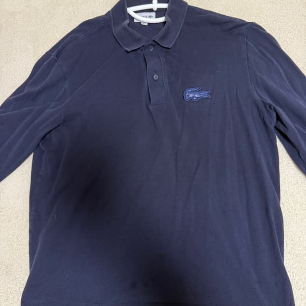 라코스테 긴팔 카라 티셔츠