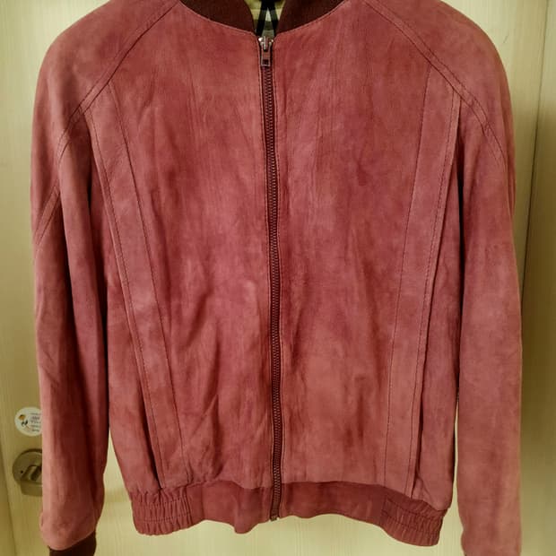 버버리 스웨이드 자켓