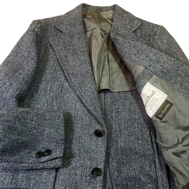 해리스트위드 블레이저 자켓