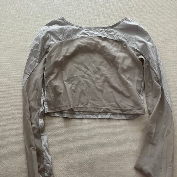 오호스 티셔츠 시스루