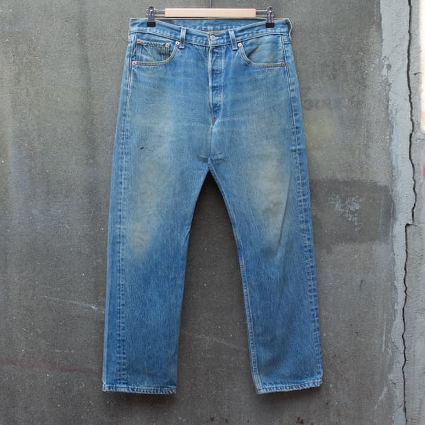 90s 리바이스 501 데님 팬츠 34/32 USA made