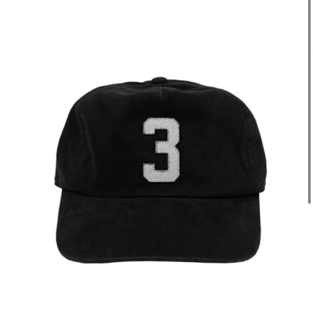 (삽니다) THREE 5 PANEL CAP (BLACK)