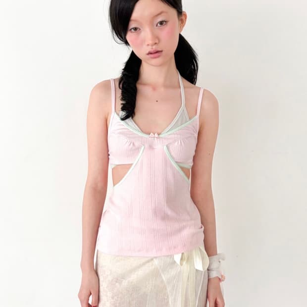 샵페어리 petite chambre camisole (pink)