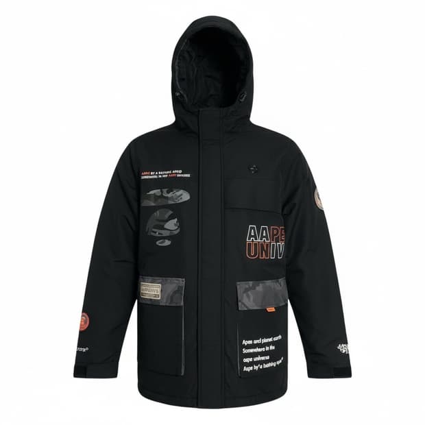 APE 에이프 90s 롱 점퍼 3XL