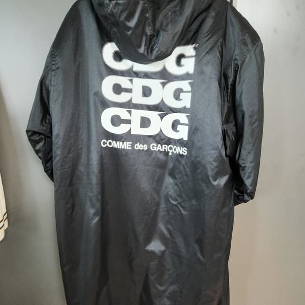 CDG 보아 롱 코치 자켓