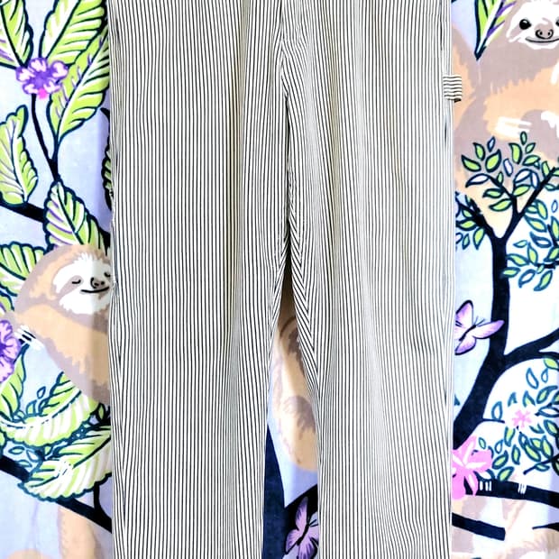 ♤필독♤ 빈티지 스트라이프 워크 팬츠