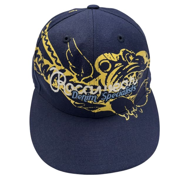 로카웨어 올드스쿨 네이비 스냅백 OS