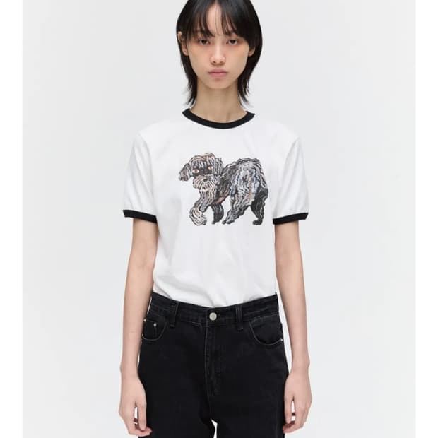 [PLZPROJECT X MINALEE] 플리즈프로젝트 반팔티셔츠