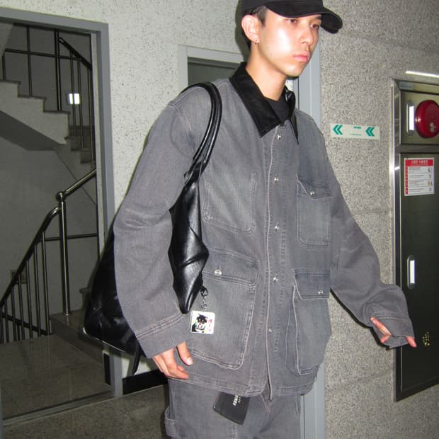 밀로아카이브 washed jacket L