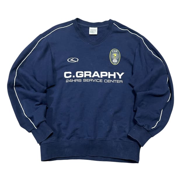 ✨ (바배) 코드그라피 레이싱 파이핑 맨투맨 