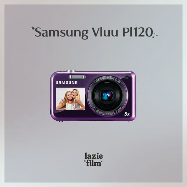 셀카✧・゚Samsung VLUU PL120 삼성 한효주디카 디카