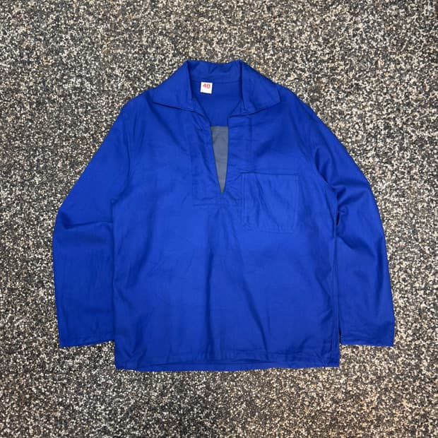 80s 빈티지 프렌치 워크 자켓 (XL) 