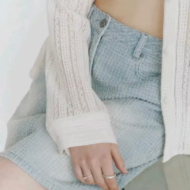 [새상품, 정가 10만원대] 노이어 데님 스커트