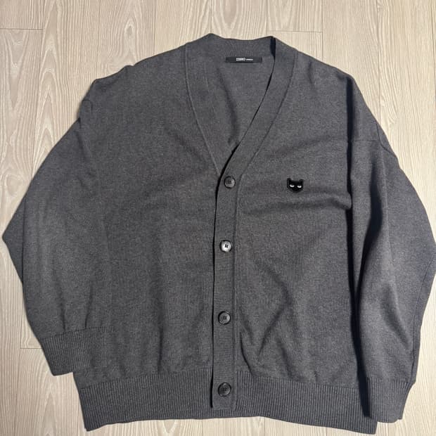 송지오옴므 / 지제로 그레이 가디건 / S