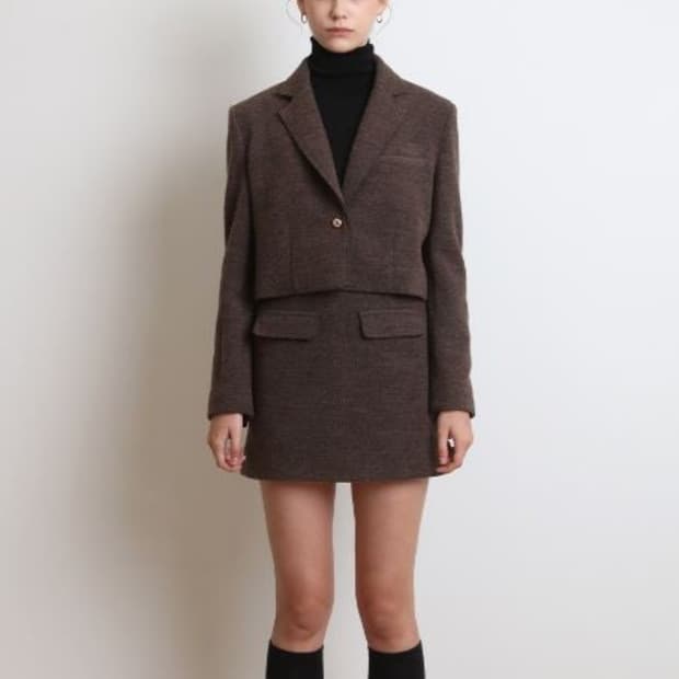 세이노모어 셋업 자켓 & 스커트 