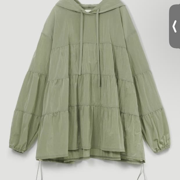 페스토 셔링 아노락 올리브