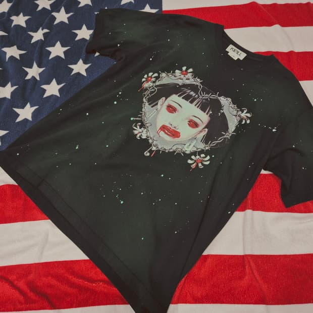 Kidill 키딜 걸페이스 반팔 티셔츠