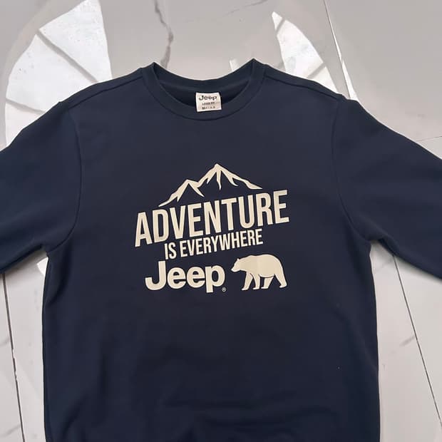 jeep 네이비 맨투맨