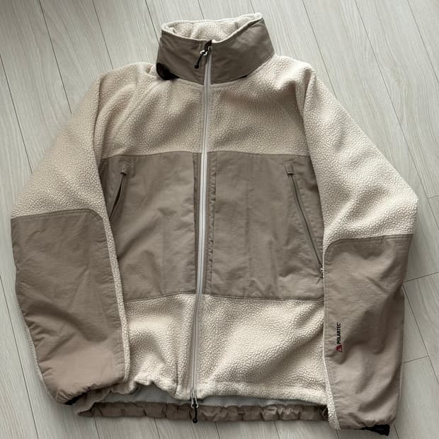 Ends and means 택티컬 자켓 아이보리 M