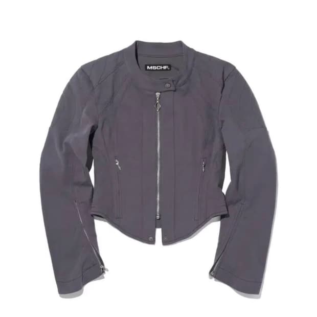 미스치프 코튼 바이커 자켓 cotton biker jacket