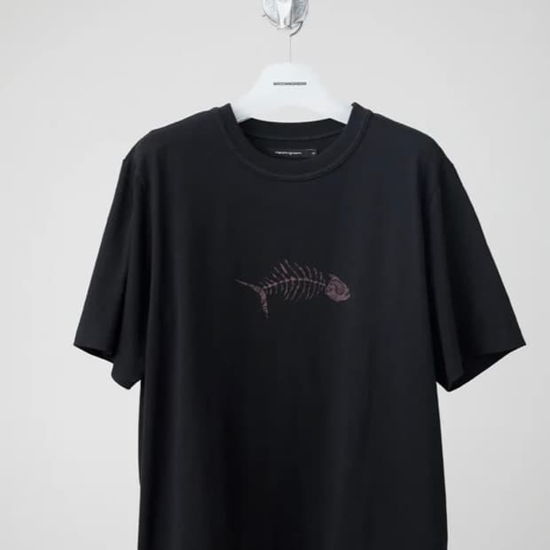 해칭룸 반팔티 paisley bone fish tee [3]