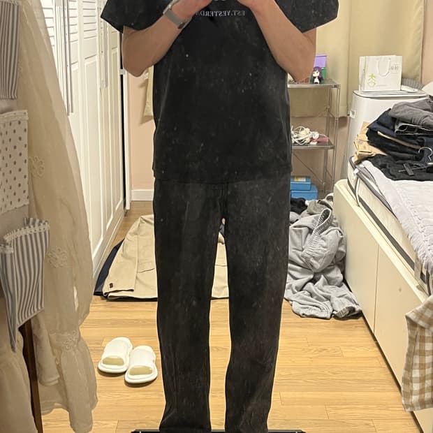 노드아카이브 흑청 데님