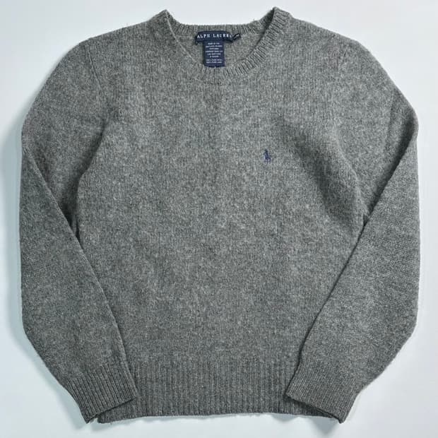 폴로 랄프로렌 셔틀랜드 울 니트