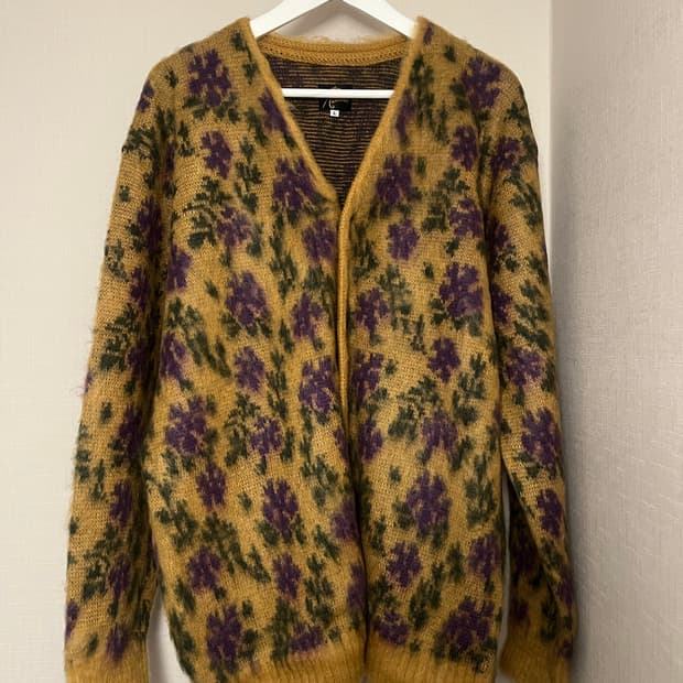 니들스 모헤어 가디건 L사이즈