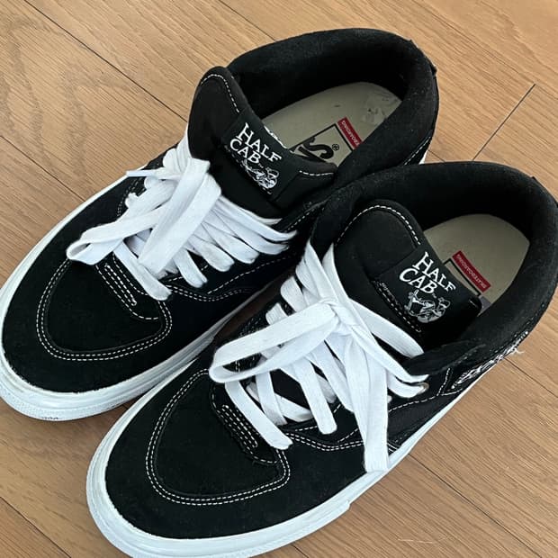 반스 하프캡 블랙 255mm