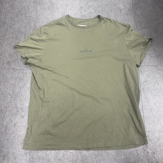 Masion Margiela 시그니처 스티치 리버스로고 반팔 xxl