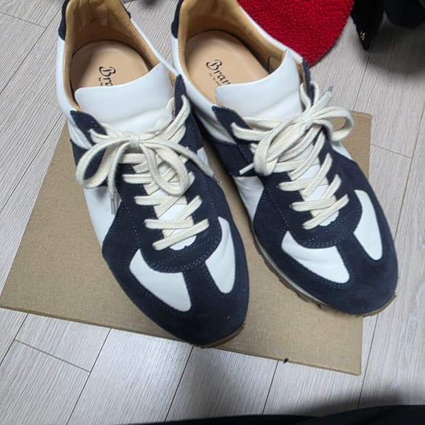 브랜즈 4.5cm 키높이 로우레더2. 270사이즈