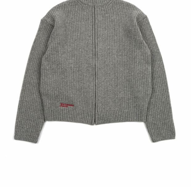 파프롬왓 하이넥 니트집업(새상품)