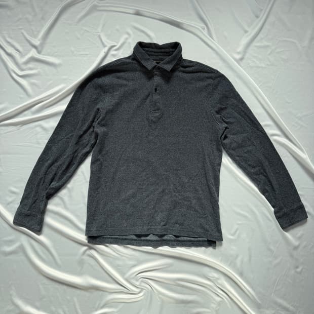 마시모 두띠 헤링본 피케 롱슬리브