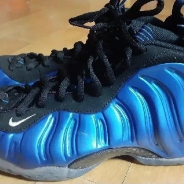 나이키 에어 폼포짓 원 XX 페니 로얄블루 