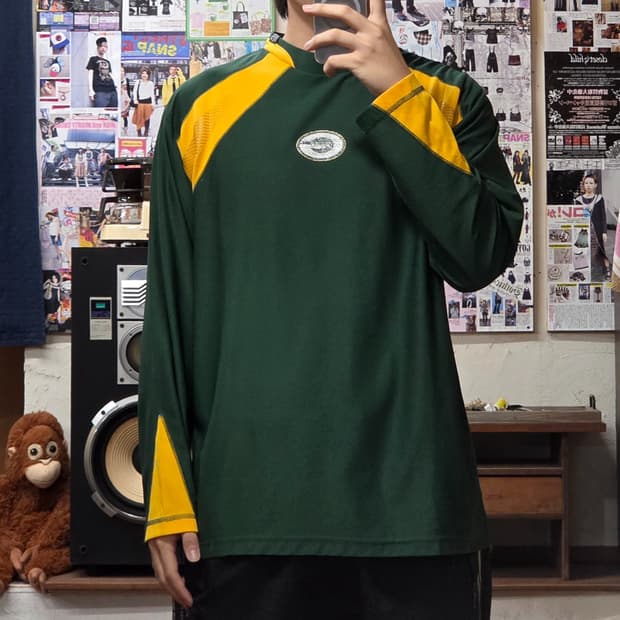 NFL 그린베이 배커스 폴리 롱슬리브