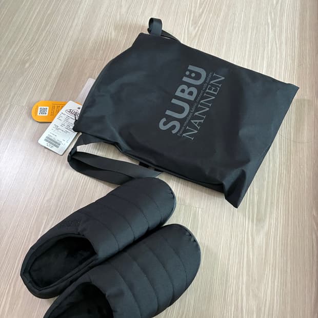 subu nannen 패딩 슬리퍼 방한 스부 수부