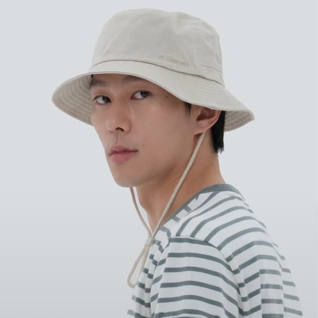 스노우피크 클랜드 버킷햇 Light Beige