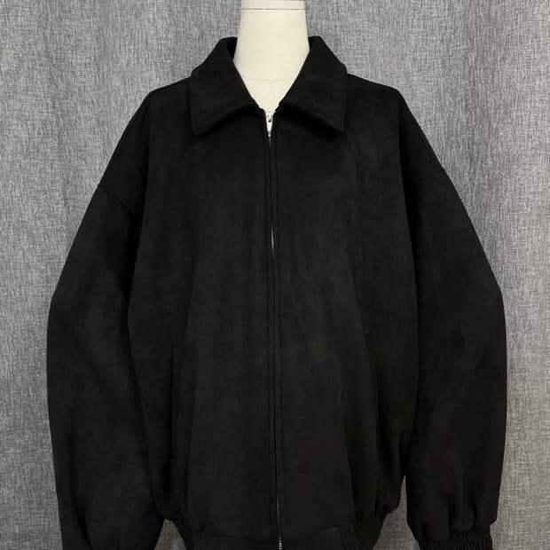 빈티지 스웨이드 블루종 자켓/#3516