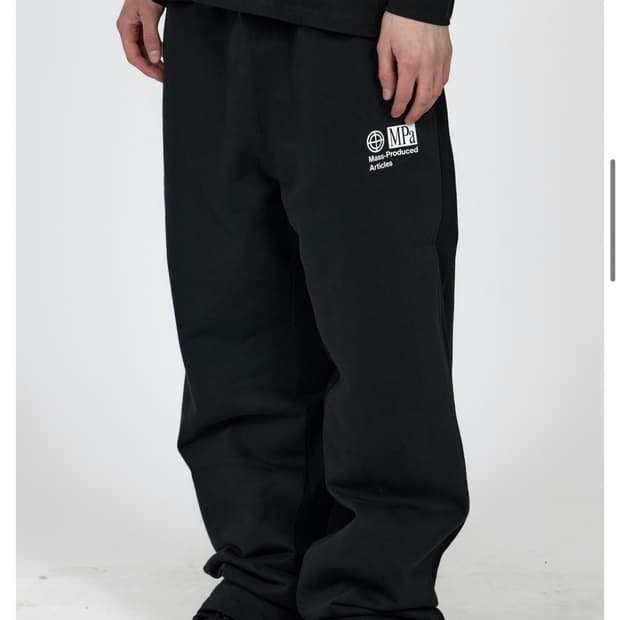 MPa CONTRAST SWEATPANTS (BLACK, L)