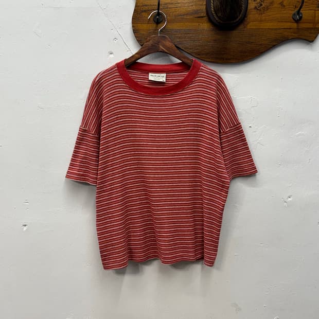 USA BLUE BEAR Striped Short Sleeve