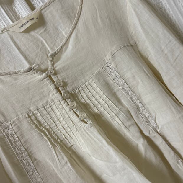 빈티지 모리걸 블라우스 일본빈티지