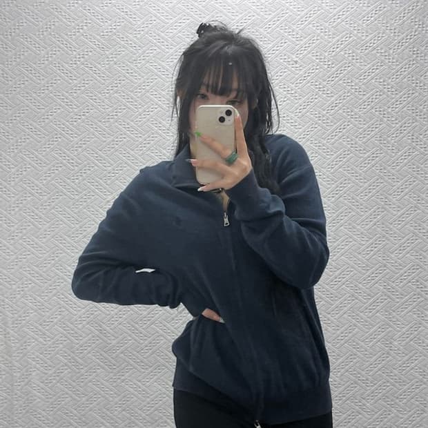 폴로 랄프로렌 모던 캐주얼 피마코튼 니트 집업 가디건 S C08918