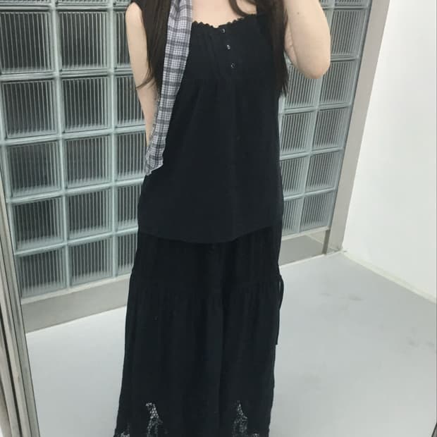 Noir Lace Top