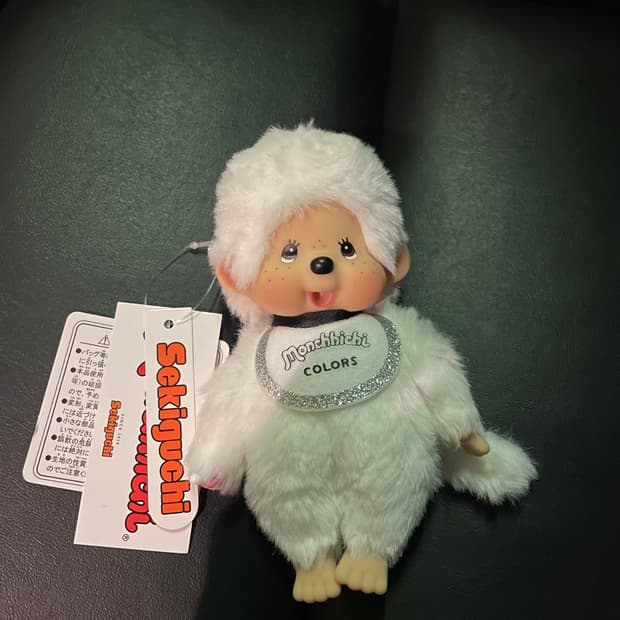 몬치치 컬러스 키 체인 화이트